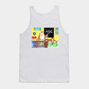 Teacher Owl Tank Top